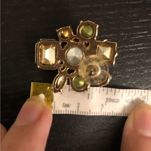 Beautiful chic multicolored statement earings - Picture 4 of 4